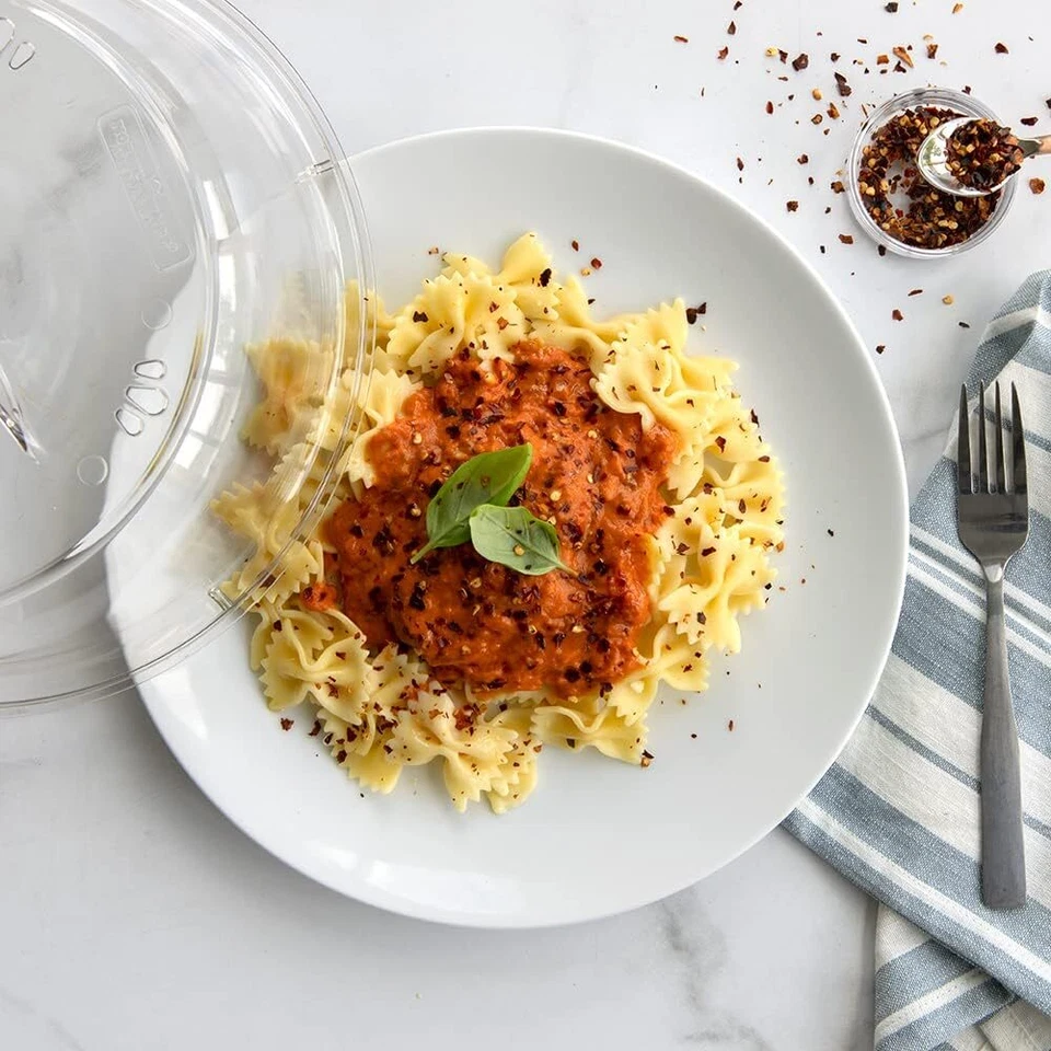 Cubierta de placa de microondas Nordic Ware, cubierta de placa de almacenamiento de alimentos de 11 pulgadas Foto 3 de 4