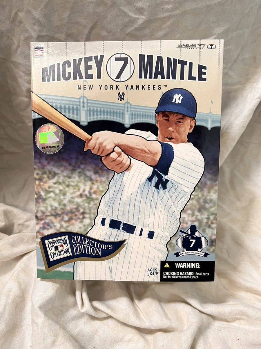 2006 McFarlane Mickey Mantle NY Yankees Cooperstown Collector s Edition NEW