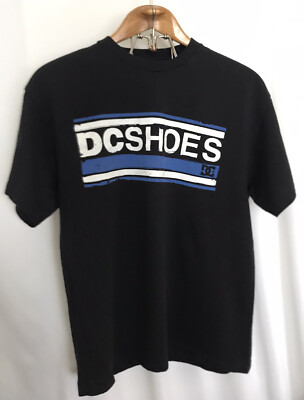 DC Shoes Shirt Men's Large Black Graphic Tee Streetwear Ken Block