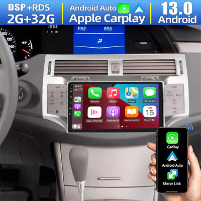 For Toyota Avalon 2005-2010 Android 13 Carplay Car Stereo GPS Radio Bluetooth FM