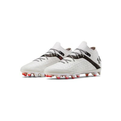Under Armour Men's UA Clone Blur MC Football Cleats White/Metallic Silver/Black