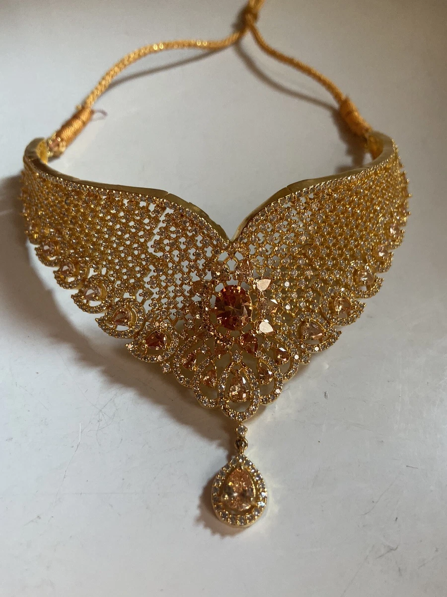 Artificial gold store necklace designs