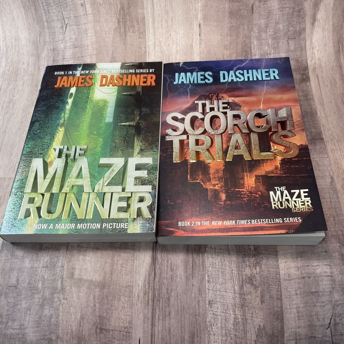 The Maze Runner 4 Book Boxed Set Series Books James Dashner Complete  Collection