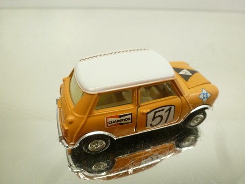 AUTO PILEN 319 MINI COOPER 1275 GT SPECIAL #51 - YELLOW 1:43 - GOOD CON. - 232 - Imagen 7 de 8