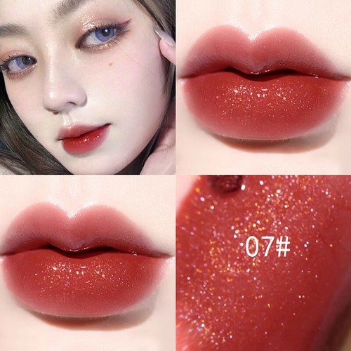 Liquid Lip Gloss Waterproof Non-stick Long Lasting Velvet Matte Lipstick Lip ♖ - Picture 19 of 22