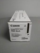 Canon T02 8529B001 Black Toner Cartridge imagePRESS C10000VP Sealed