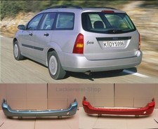 STOßSTANGE HINTEN LACKIERT IN WUNSCHFARBE NEU für Ford Focus Turnier 1998-2001