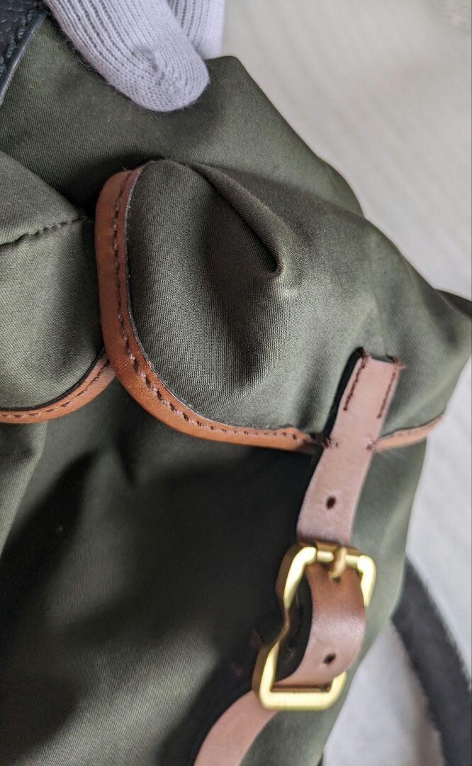 BLACK FLEECE BY Brooks Brothers Thom Browne Oiled Backpack BLACK FLEECE BY Brooks Brothers Thom Browne Oiled Backpack