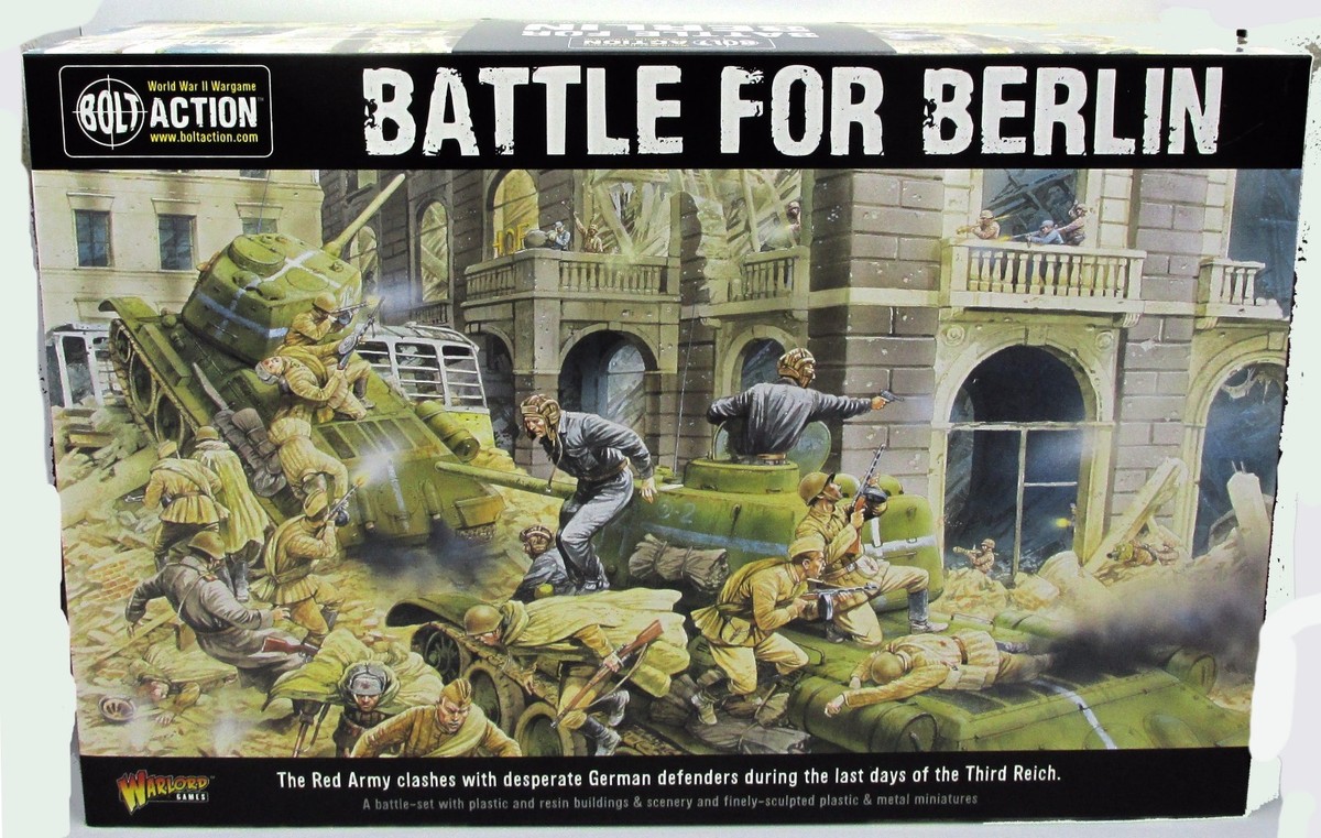ボルトアクション 1/56 The Battle for Berlin(ベルリンの戦い) collector set プラモデル(409910021) Warlord Games(ウォーロードゲームズ) Bolt Action 409910020 Battle for Berlin (Battle-Set) WWII