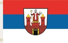 Fahne Flagge Wittstock (Dosse) Hissflagge 90 x 150 cm