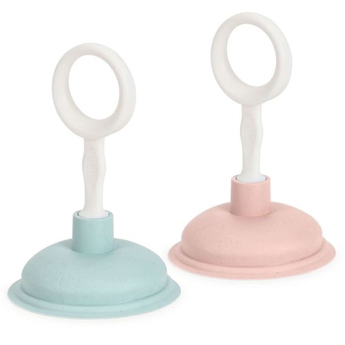 Leistungsstarker Mini Waschbeckenkolben für verstopfte Waschbecken, Dusche, Badewanne und kleine Abflüsse - Bild 3 von 14