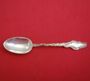 Watteau-by-Durgin-Sterling-Silver-Place-Soup-Spoon-7-034-Antique