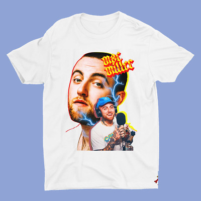 MAC MILLER White Short Sleeve Cotton T-Shirt Unisex All Size S to 2345XL