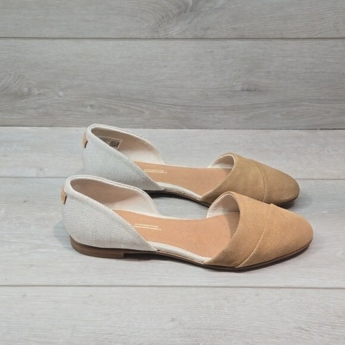 Toms Jutti D'orsay Damen-Loafer Slipper spitz zulaufend Schuhe flache Schuhe Größe 6 - Bild 3 von 12