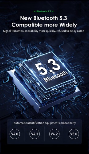 Récepteur Émetteur Bluetooth 5.3 Longue Portée pour TV Home Stéréo Audio Adaptateur - Photo 5/20