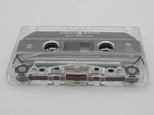 Sacred Reich Surf Nicaragua (1988) Cassette Metal Blade Records Metal TESTED - Picture 9 of 12