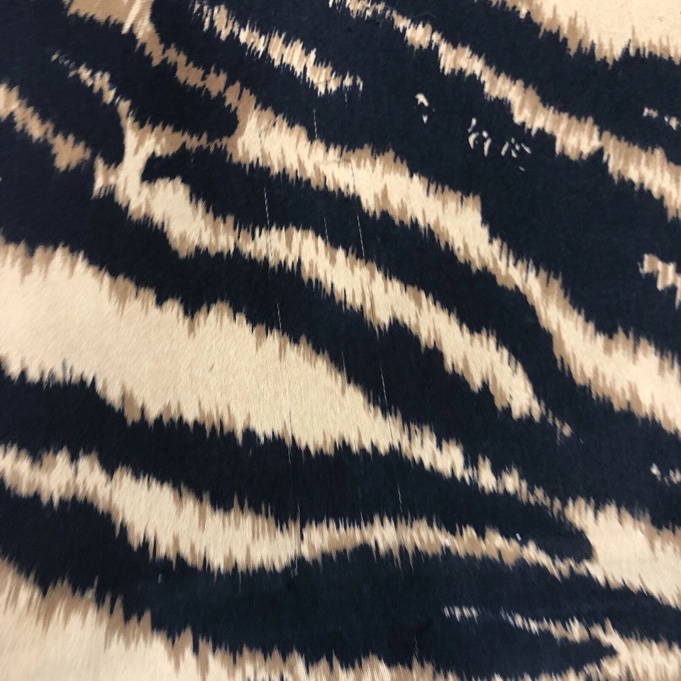 Falda vintage INC International Concepts para mujer 10 estampado animal forrada de seda años 90 Foto 4 de 4