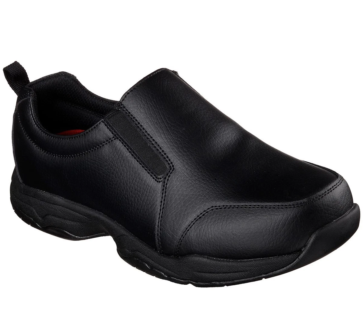 77073 Skechers Men s Work Relaxed Fit Felton Camak Slip Resistant