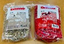 WIRE CONNECTORS RED TAN WINGED SCREW-ON NUTS UL 1,000/PACK - FAST SHIPPING