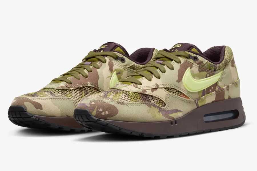 Nike Air Max 1 '86 Camo Light Lemon Twist FN8358-200 US 7 Nike Air Max 1 '86 Camo Light Lemon Twist FN8358-200 US 7