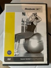 Reebok Gym/ exercise Ball 65cm And workout DVD