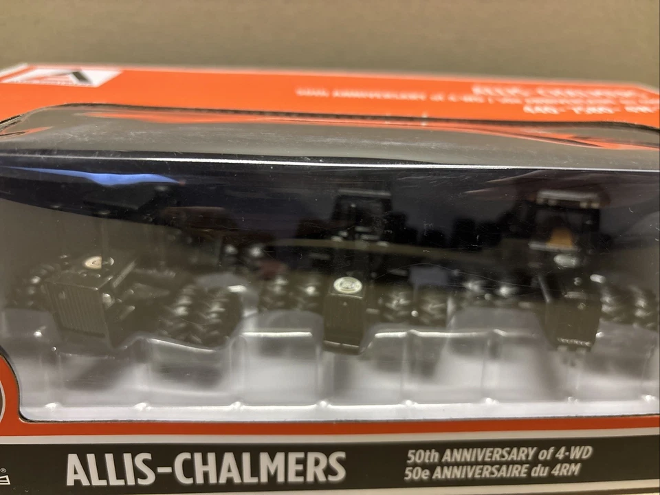 Ertl Allis-Chalmers 440 7580 4W-220 50th Anniversary Diecast 1:64 Black Chase - Image 3 of 4