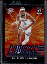 2024-25 Panini Donruss Optic Shai Gilgeous-Alexander Express Lane Purple #24