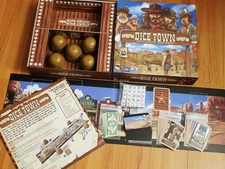 Dice Town Matagot 2016 2nd Edition Complete UNPLAYED