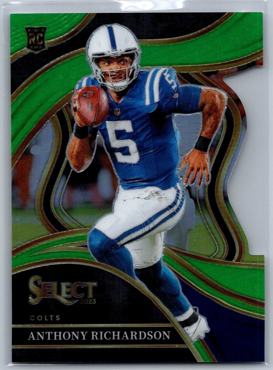 2023 Panini Select Anthony Richardson Club Level Green Prizm /499 RC Colts