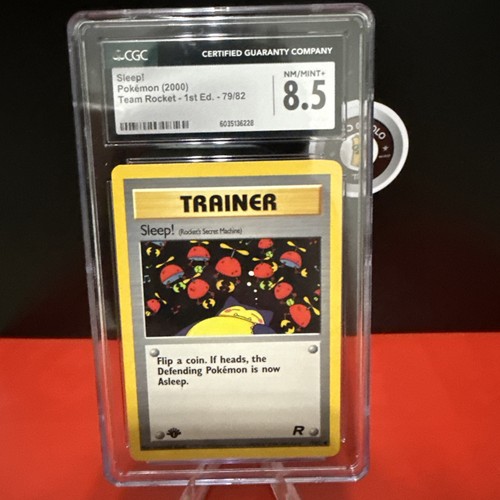 Sleep! (1st Edition) graded CGC 8.5 for sale on eBay
