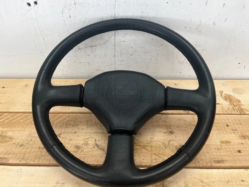 Mazda RX7 FC 1988-1991 OEM VOLANTE CUERO NEGRO Foto 2 de 4