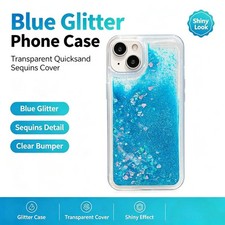 Floating Quicksand Liquid Sparkle Shockproof TPU Shell For iPhone141516 Pro Max