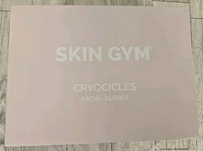 Skin Gym CRYOCICLES Glass Facial Cooling Globes Pink NEW