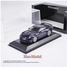 MINICHAMPS 1/43 Porsche 911 992 GT3 2021 Aolly Diecast Model Car Display Gifts