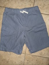 Children  s Place Shorts Boys Size 10 Light Blue Chino Kids DRAWSTRING Waist