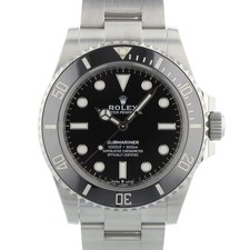 Rolex Submariner Non Date 124060 41mm Black Dial Steel 2020 Box & Papers