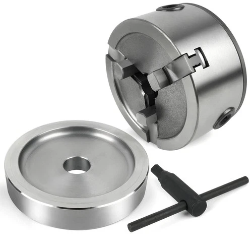 3 Piece Quick Chuck Adapter Set for 1" Arbor Brake Lathe – Fits Ammco 4000, 4100
