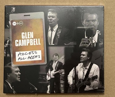 Access All Areas by Campbell, Glen (CD, 2015) Glen Campbell Cd  BRAND NEW SEALED