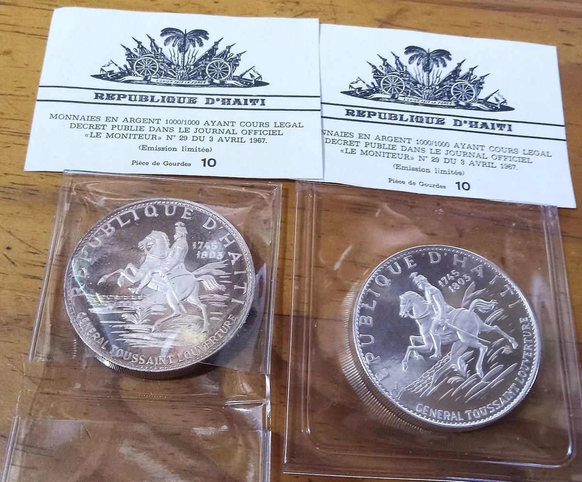 Silver 1967 Haitian Coins for sale | eBay