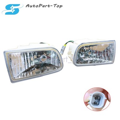 Fog Lights Lamp w/30W Halogen Bulb Left & Right FIT Toyota Corolla 1993-1997