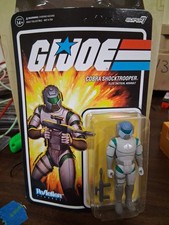 Cobra Shocktrooper G.I. Joe Super 7 Reaction Figure 3.75