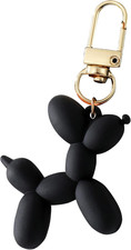 Balloon Dog Keychain, Cute Girls Key Chain, Fashion Bag Charm for Purse Handbags