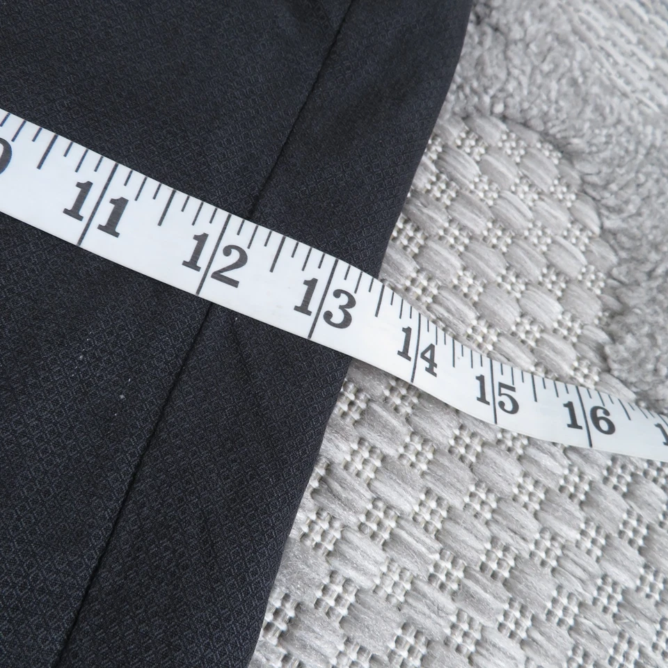 Pantalones Tommy Bahama De Colección Para Mujer 12 Negros Seda Pierna Ancha Boho Paisley Floral Foto 4 de 4