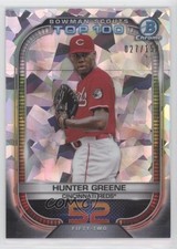 2021 Bowman Scouts Top 100 Atomic Refractor 27/150 Hunter Greene #BTP-52 s3g