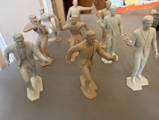 Lot Of 9 Vintage Marx Vintage 1966 Man From Uncle  Figures