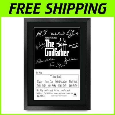 Authentic Signed Movie Memorabilia Godfather Pt 1 16'' x 12''**
