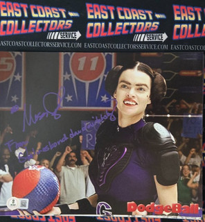 MISSI PYLE Autographed DODGEBALL Photo BECKETT HOLO Authentic Signed MOVIES