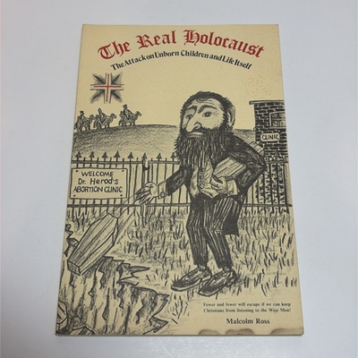 #ad The Real Holocaust Attack on Unborn Children by Malcolm Ross PB 1983 Abortion $22.95
