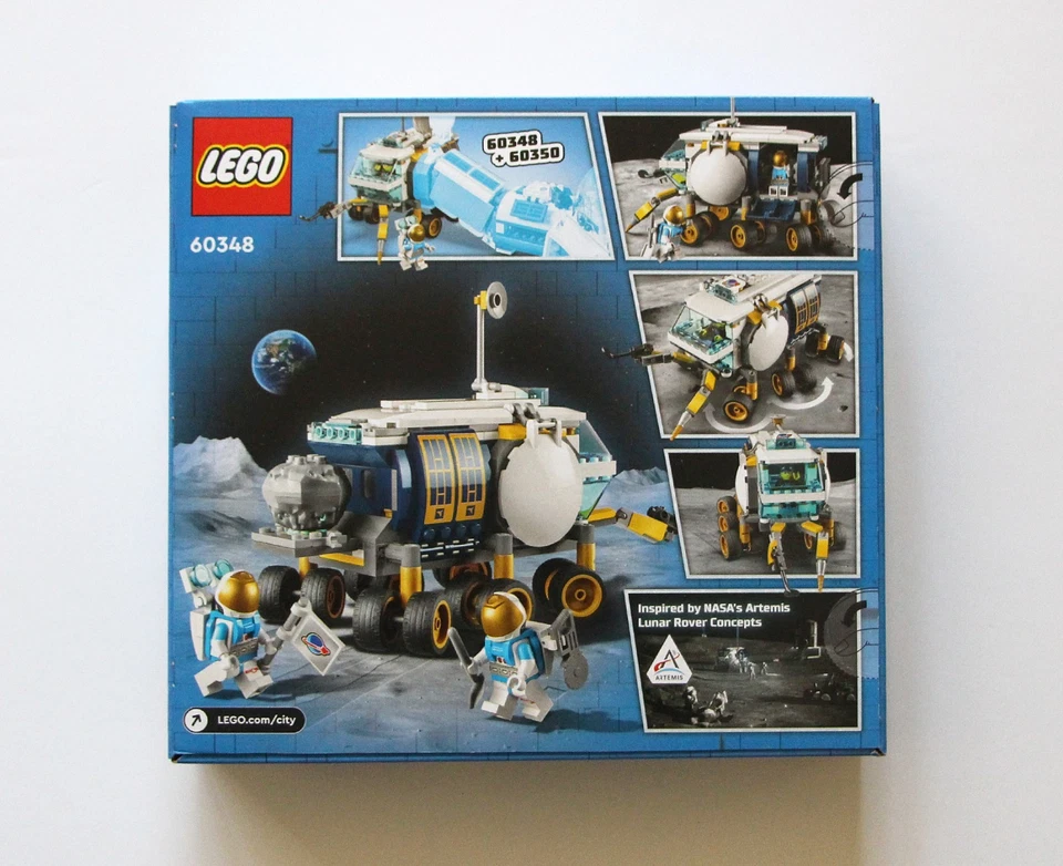 NEW Lego City Lunar Lot 60348 Vehicle 60349 Space Station 60350 Research Base - Image 3 of 4