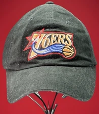 Ampro Philadelphia 76ers Baseball Hat NBA Basketball Strapback Adjustable